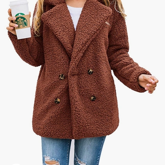 Warm Shaggy Coat - Picture 3 of 3